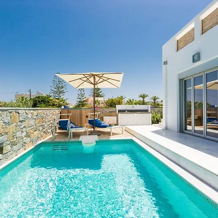Elegant Rethymno Doma 2 Bedrooms Front Private Outdoor Swimming Pool And Hot Tub
