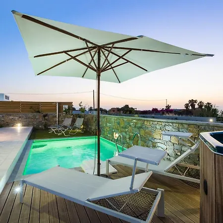 Elegant Rethymno Doma 2 Bedrooms Front Private Outdoor Swimming Pool And Hot Tub Villa Pigianos Kampos (Crete)