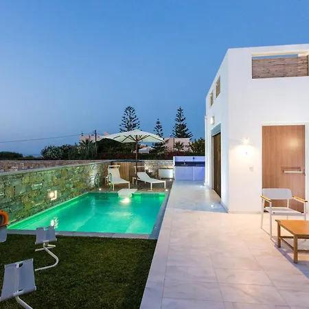 Elegant Rethymno Doma 2 Bedrooms Front Private Outdoor Swimming Pool And Hot Tub