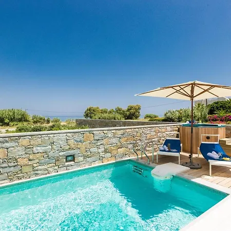 Elegant Rethymno Doma 2 Bedrooms Front Private Outdoor Swimming Pool And Hot Tub Βίλα *