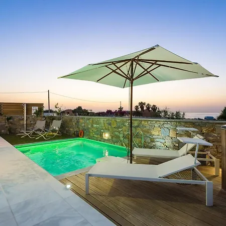 Elegant Rethymno Doma 2 Bedrooms Front Private Outdoor Swimming Pool And Hot Tub Βίλα Πηγιανός Κάμπος